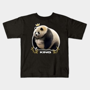 KING PANDA Kids T-Shirt